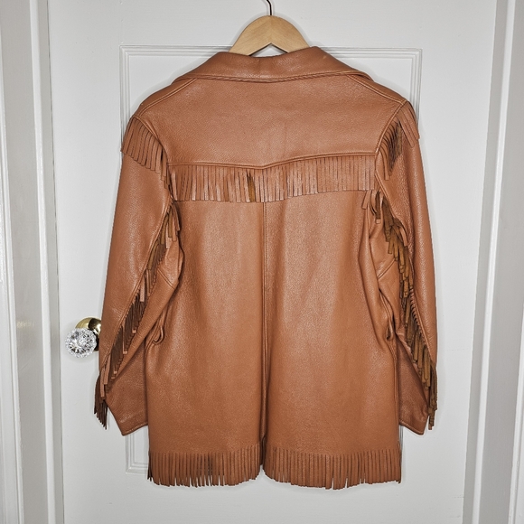 VTG 60s Deerskin Fringe Jacket - Picture 10 of 16